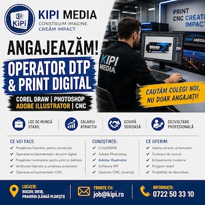 Angajam Operator Print cu experienta 