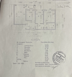 Apartament 3 camere decomandat   Vaslui, zona Spitalului Municipal - imagine 2