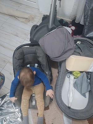 Carucior stokke