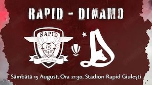 Bilete Fotbal Rapid vs Dinamo 