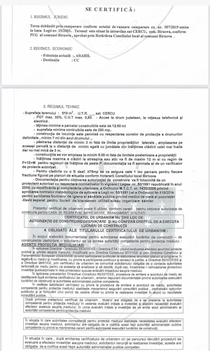 Loturi Teren Intravilan Barnova - Cercu ( electricitate , apavital , tv digi , internet )  - imagine 8