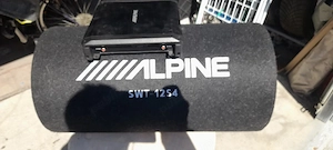 sistem alpine wofer si stație 