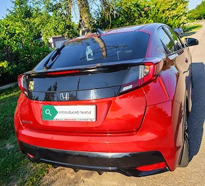 Prim proprietar, Civic FK3, 98k km - imagine 4