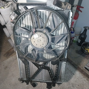 Radiator + ventilatorOpel Astra 17 dti 2001 - imagine 2