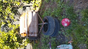 De vanzare remorcuta  motocultor