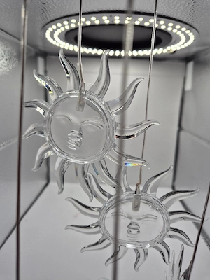 Lampa solara cu clopotei