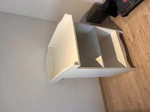 Masa infasat bebelusi cu etajera 60x81x103 ikea