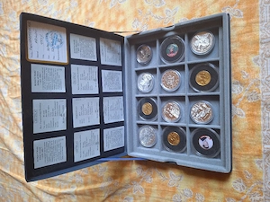 Monezi colectie de argint numismatice !