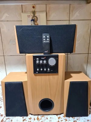 Sistem Audio Genius 3 + 1 Home Theater