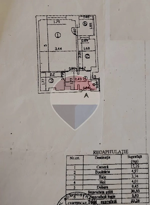 Garsoniera spatioasa si renovata in Rahova - imagine 11