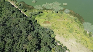 Teren 2404 mp la Lacul Murani langa padure concept Green and Blue - imagine 3
