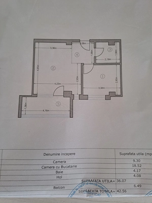 Vînd apartament cu 2 camere mobilat și utilat complet in Militari rezidence  - imagine 10