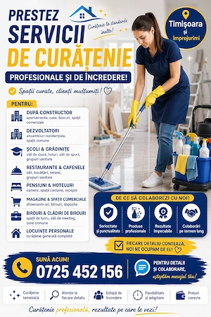 Firma de curățenie 