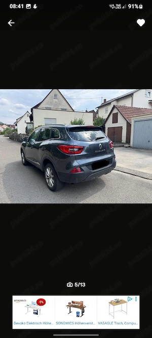 Renault Kadjar 131CP  - imagine 5