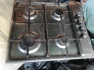 Oferta Plită incorporabila pe gaz inox