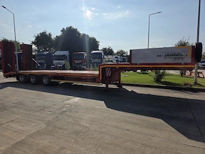 Trailer 3 axe Janmil, full option, rampe duble, troliu 58900 eur+Tva - imagine 11