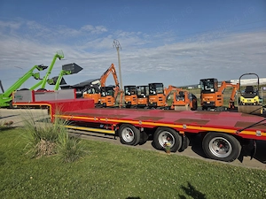 Trailer 3 axe Janmil, full option, rampe duble, troliu 58900 eur+Tva - imagine 17