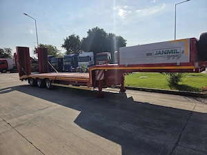 Trailer 3 axe Janmil, full option, rampe duble, troliu 58900 eur+Tva - imagine 10