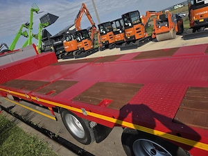 Trailer 3 axe Janmil, full option, rampe duble, troliu 58900 eur+Tva - imagine 19