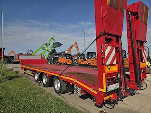 Trailer 3 axe Janmil, full option, rampe duble, troliu 58900 eur+Tva - imagine 16