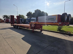 Trailer 3 axe Janmil, full option, rampe duble, troliu 58900 eur+Tva - imagine 9