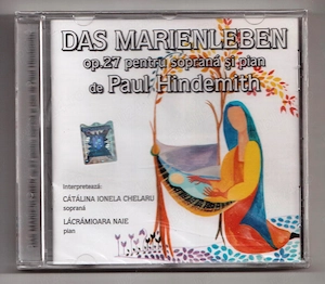 das marienleben op. 27 pentru soprano si pian de paul hindemith sigilat timbru carcasa