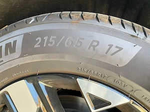 Vând anvelope de vară Michelin Primacy 4 215/65 R17 103V XL – DOT 062026– (rulate 1.110 km) - imagine 2