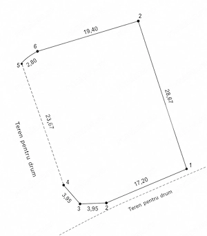 AX1320 Sag, 630 mp, posibilitate duplex, strada asfaltata - imagine 3