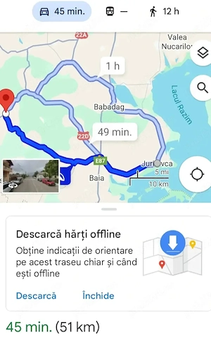 Construibil 2000mp  intre case desc18m Topolog Tulcea  - imagine 9