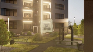 Studio 34 mp cu bucatarie separata balcon 4 mp si parcare Sibiu - imagine 11