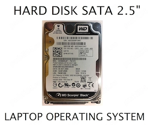 Hard disk Western Digital 80GB 7200 RPM SATA 2.5  HDD