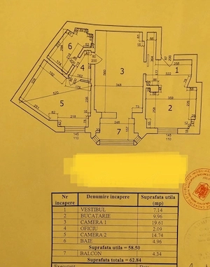 Vânzare apartament 2 camere, Bulevardul Unirii – Rond Alba Iulia | Bloc Monolit - imagine 3