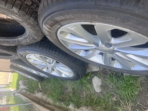 vând cauciucuri+jante+prezoane Land rover! stare foarte buna - imagine 4