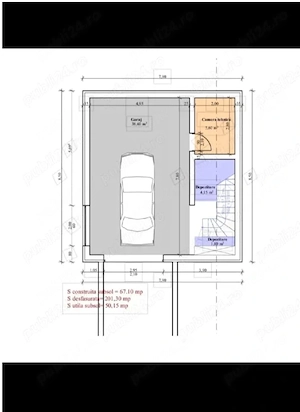 TEREN ultracentral IAȘI + PROIECT & AUTORIZAȚIE vila   sediu   clinica