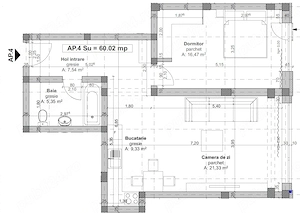 Proprietar! Vand apartament 2 camere - 60mp, 2 locuri de parcare - imagine 9