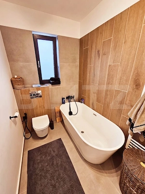 Duplex de vanzare, 120 mp, 305 mp teren, zona Valea Seaca-Popesti  - imagine 12