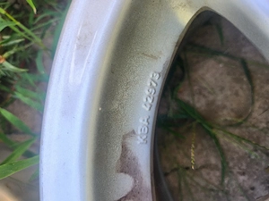 jante bmw r15 2 bucati in stare buna - imagine 2