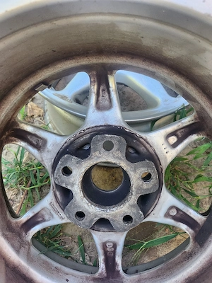 jante bmw r15 2 bucati in stare buna - imagine 4