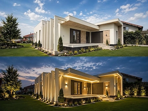 Arhitectura Moderna - Eleganta Pe un Singur Nivel - Luxury - imagine 3