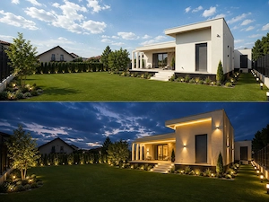 Arhitectura Moderna - Eleganta Pe un Singur Nivel - Luxury - imagine 4