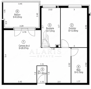 Apartament cu 2 camere, decomandat, zona Lipovei - imagine 5