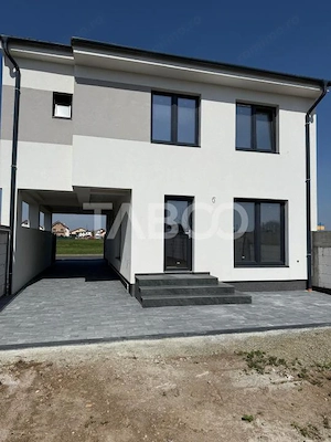 Casa individuala 4 camere teren liber 500 mp zona Piata Cluj Sibiu - imagine 6