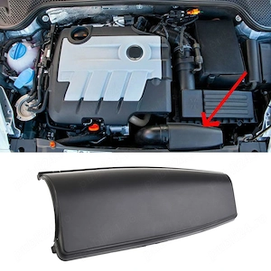Capac conducta de admisie aer VW Golf 5 6 Passat B6 B7 Difuzor captare aer - imagine 2