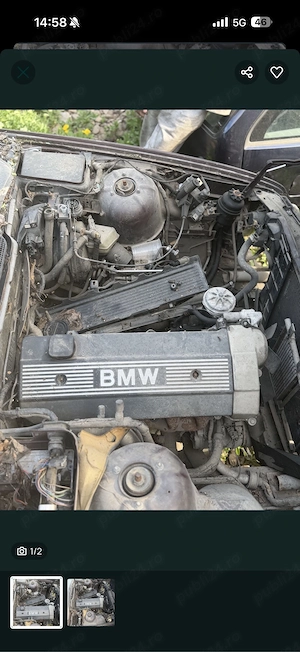 Motor BMW M50 Vanos 1993 – Proveniență E34 iX (Fără accesorii)