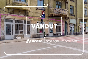 VANDUT! Spatiu comercial ,cu vitrina de  in zona Boul Rosu.