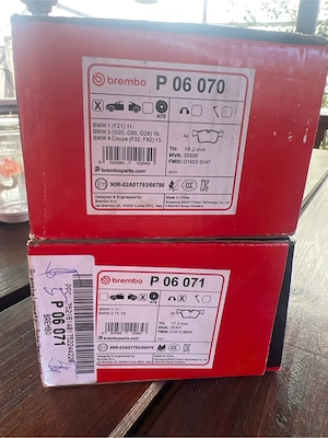   placute brembo  - imagine 2