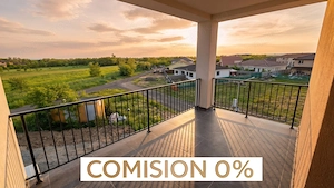 COMISION 0|Apartament 2 camere|53 mp + 2 balcoane 20 mp|Moșnița Nouă