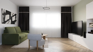 Zona str. M. Eminescu   complex nou, case tip insiruite, P+M - imagine 3