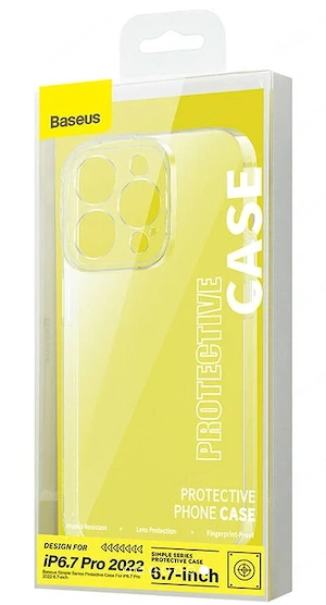 Kit Husa Noua Baseus Pentru Apple iPhone 14 Pro Max + Folie Sticla Privacy - Iasi