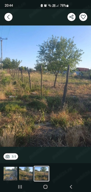 Vand teren   parcele Comuna Bucovat